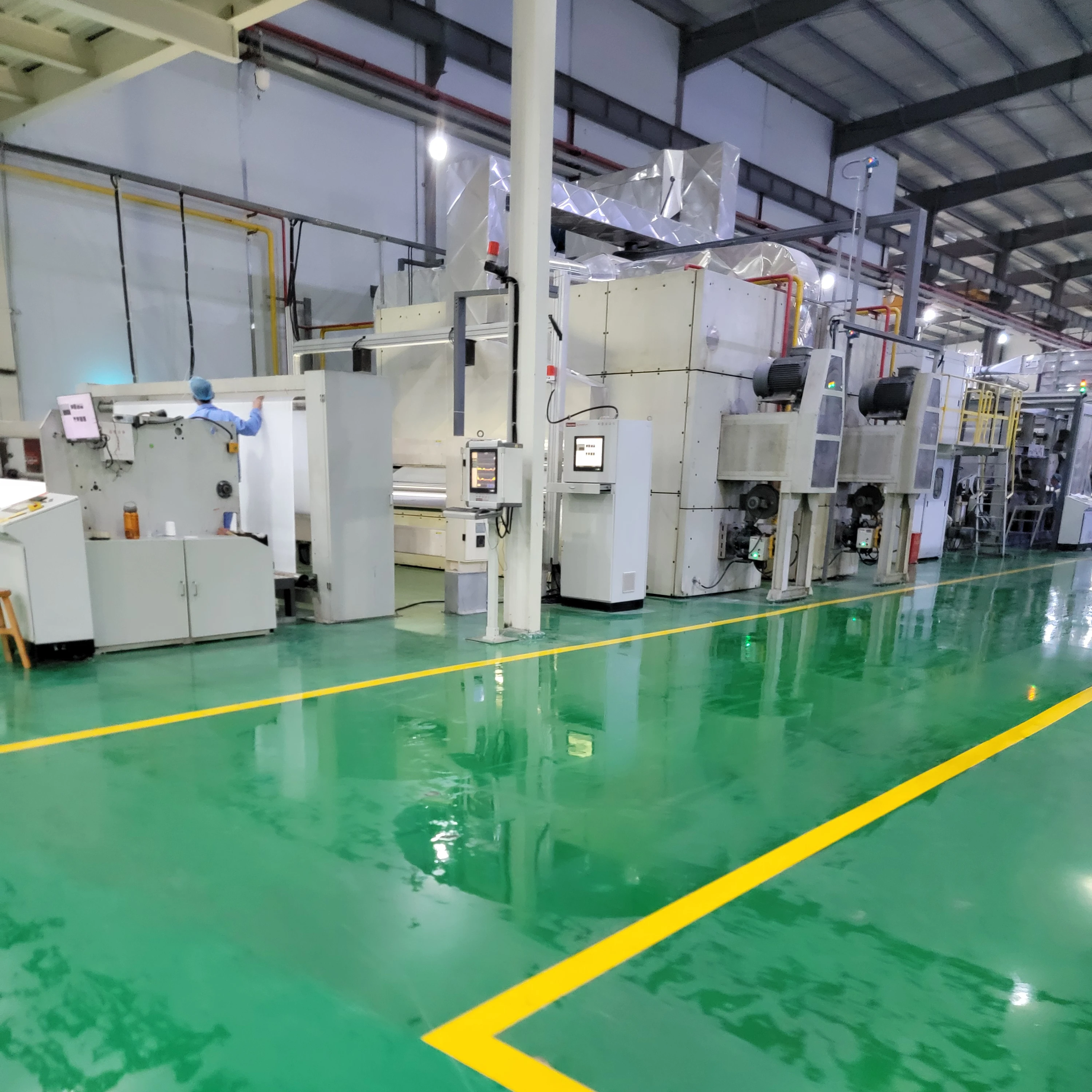 Spunlace Non Woven PP Polyethylene Viscose PET Pet Rayon Spunlace Nonwoven Fabric for Dry Wipes