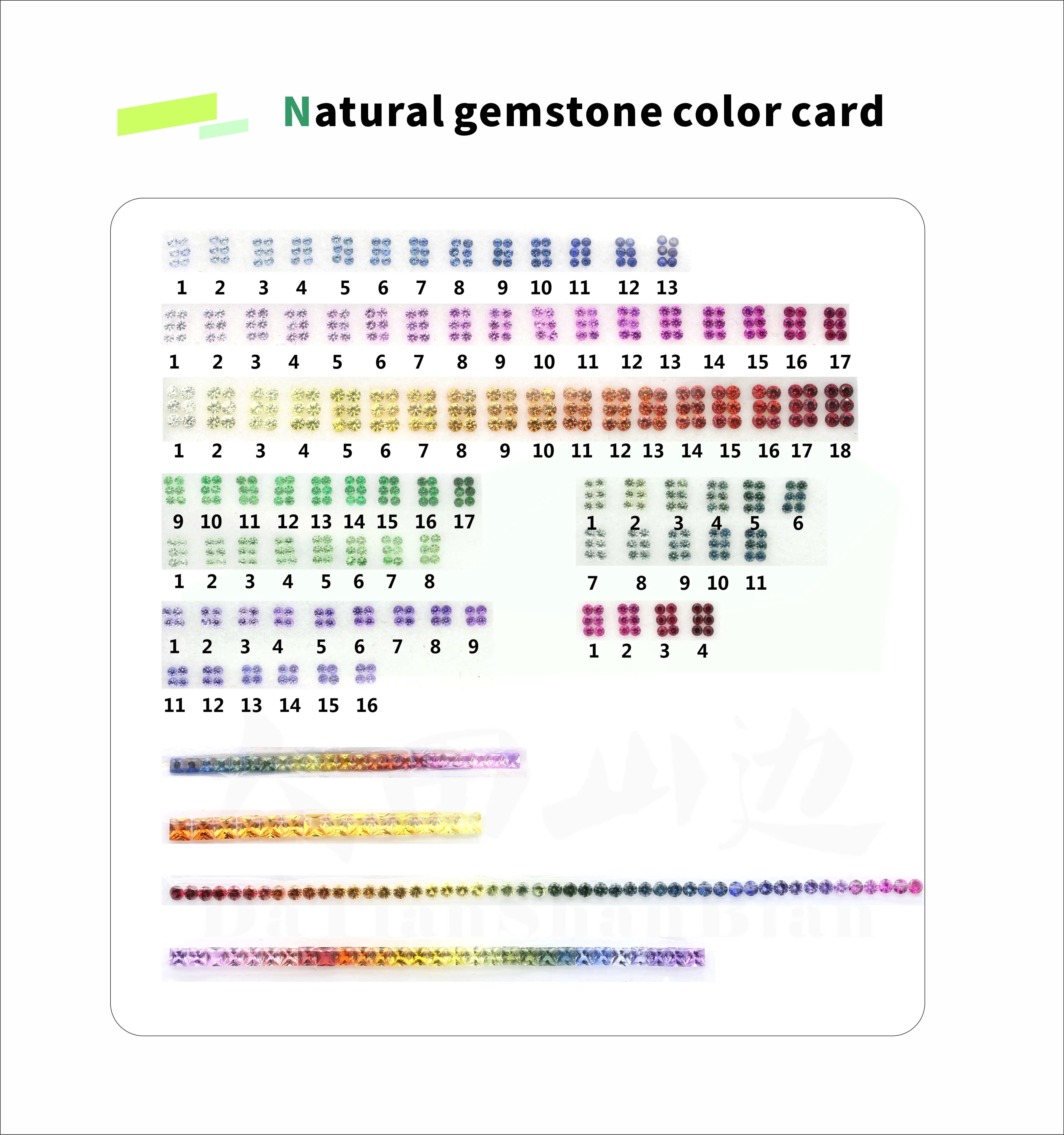 wholesale factory price natural Mix Color Tourmaline loose gemstone 100% natural color stone for jewelry making