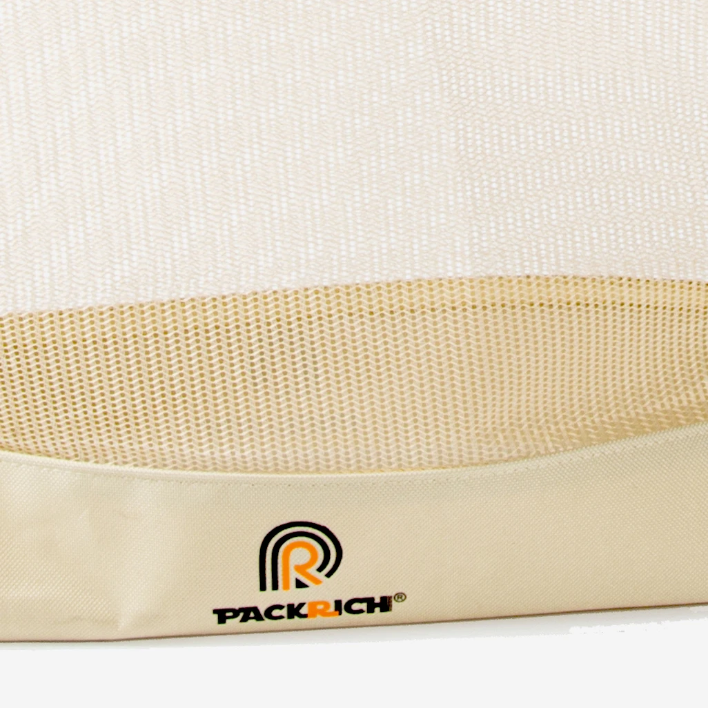 Reusable Custom Women Christmas Gifts Logo Cute Large Capacity Lightweight Transparent Beach Bags Mesh Shopping Bag