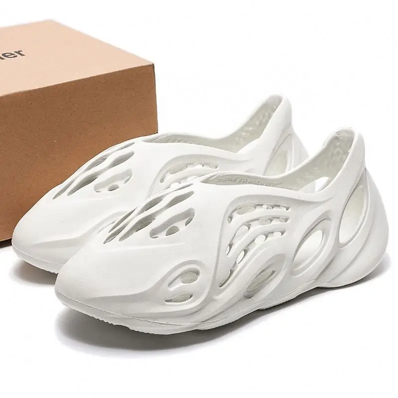 Original Quality Unisex 1:1 yeezy Custom logo Slipper pink Foam Runners soft Eva Men Slippers Footwear Slippers Slides With Logo