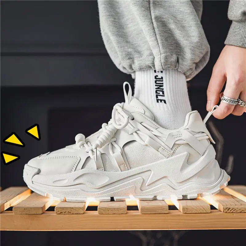 Factory Wholesale Casual Student Shoes Genuine Leather Winter Inner Elevating Shoes Non-Slip Soles Dealers Profiteering Products