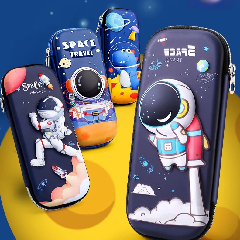 Пенал для мальчиков 3D EVA мультяшный чехол хранения держатель ручек школьников детский контейнер большой емкости подарок детей и студентов
