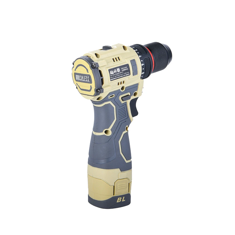 FENGBAO 16.8V Portable China Small Hand Brushless Cordless Rechargeable Electric Motor Impact Drill