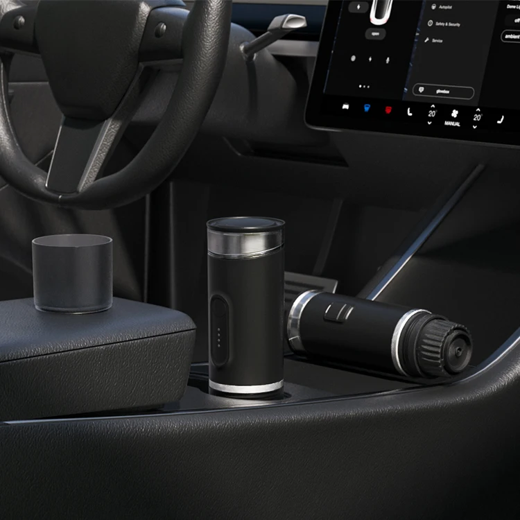 Portable  Heated Coffee Machine Portable Express Coffee Maker Car Coffee Machine