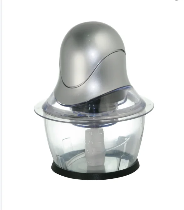 Food shredder With 1.0L PC Cup for mincing and mixing meat, fruits and vegetables for easy and safe one-click operation