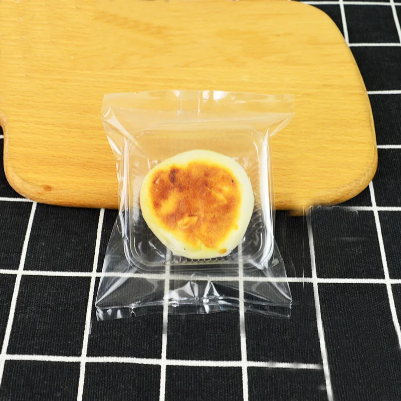 SZhoyo Factory Wholesales Custom Smell Proof Back Side Sealing BOPP Package  Pastry Cracker Plastic Pouches