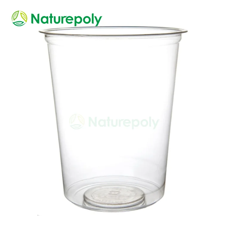 BPA-Free 32oz 24oz 12oz Disposable Leakproof Transparent Food Storage PLA Deli Container with Lids