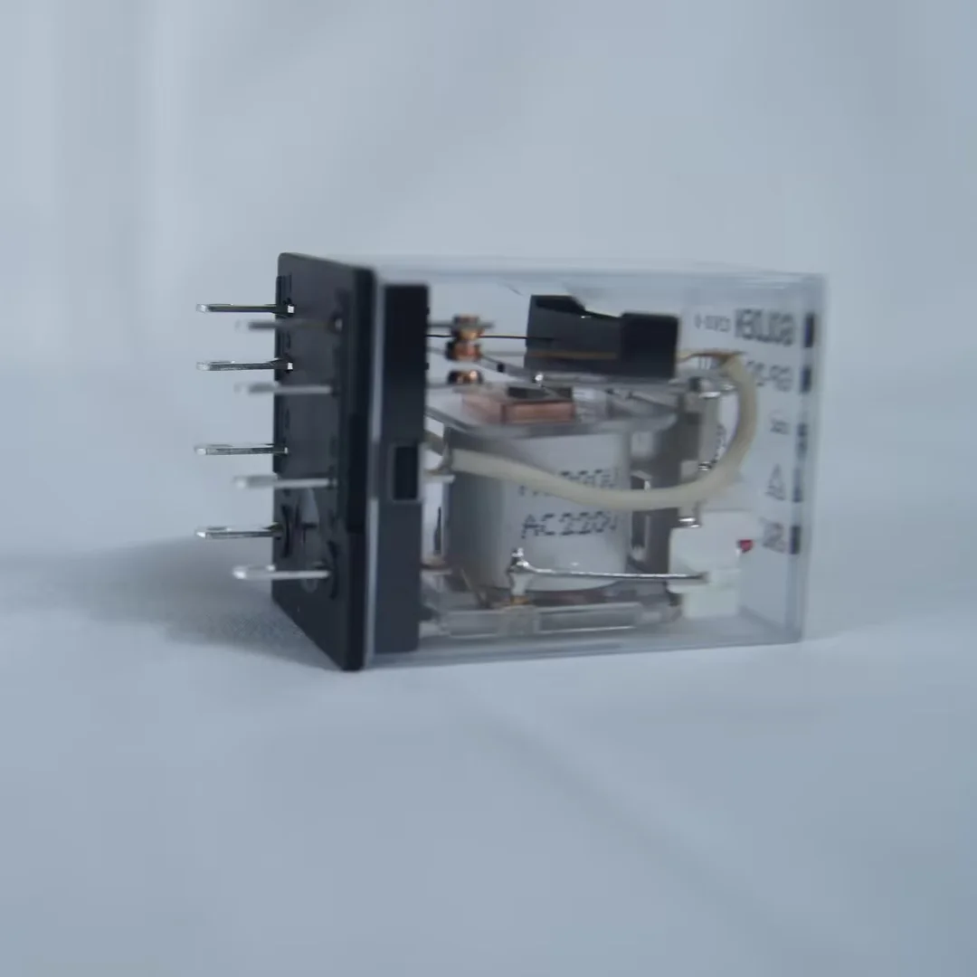 Short Operate Time RKE2CO730LT Golden GP-2C-220ATL Relay 10A/250Vac 220V AC Double Pole Relay 8 Pin 10A 220V With Red Light