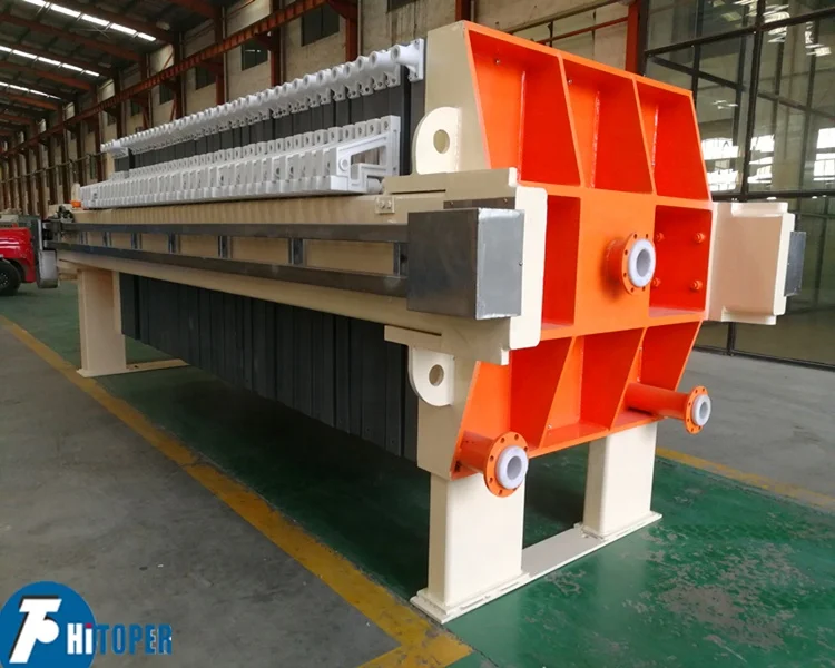 Large Capacity Membrane Filter Press With Hydraulic Compress Used for Pottery Clay