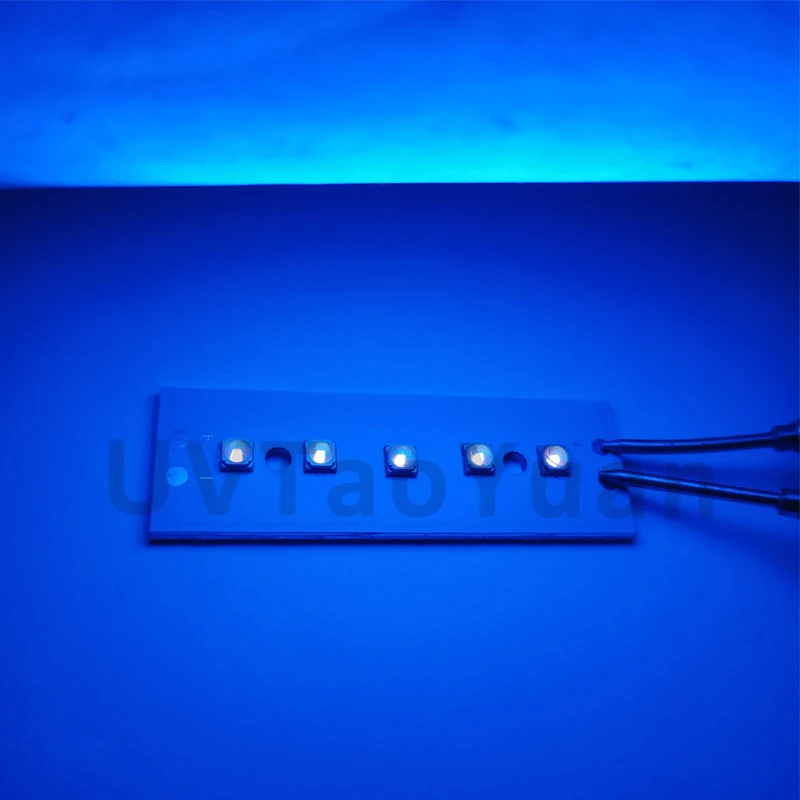 High Power UVB UVC LED Strip Light 60x20mm 5V 265nm 275nm 295nm 310nm SMD3535 LED Chip