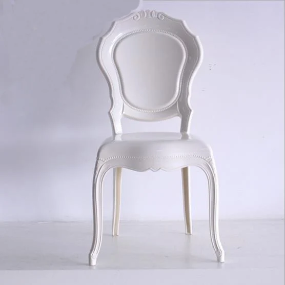 French style acrylic princess ghost louis dining chair