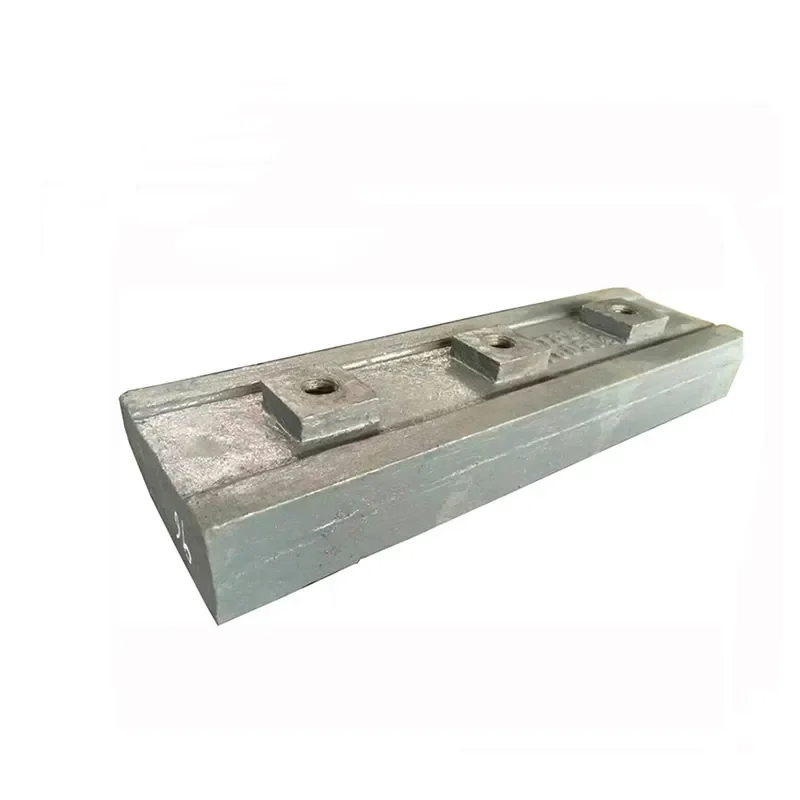 Высокохромированная или керамическая вставка, качественная мартенситная сталь, ударная балка для переработки строительных отходов