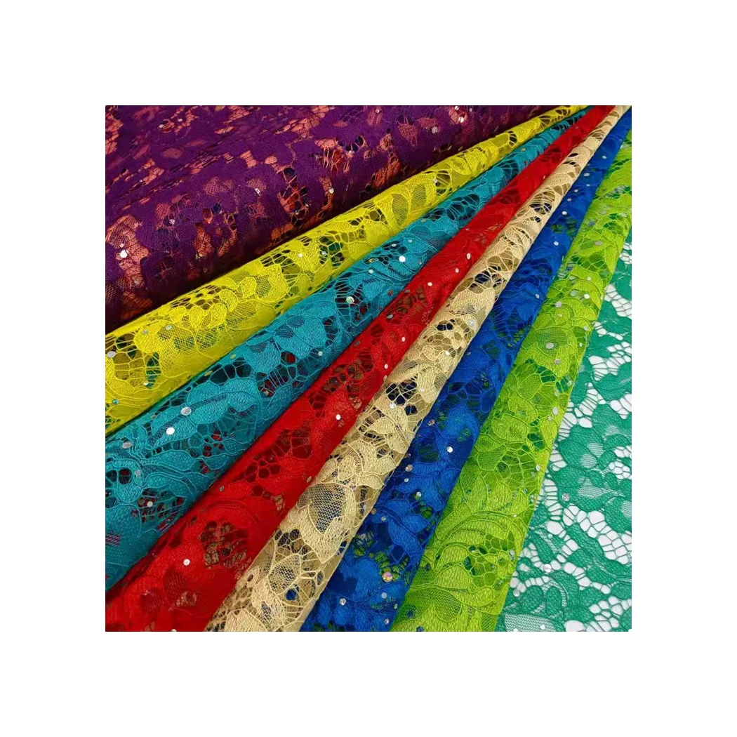 best price custom design tricot net lace mesh cord lace 100%polyester silk lace fabric