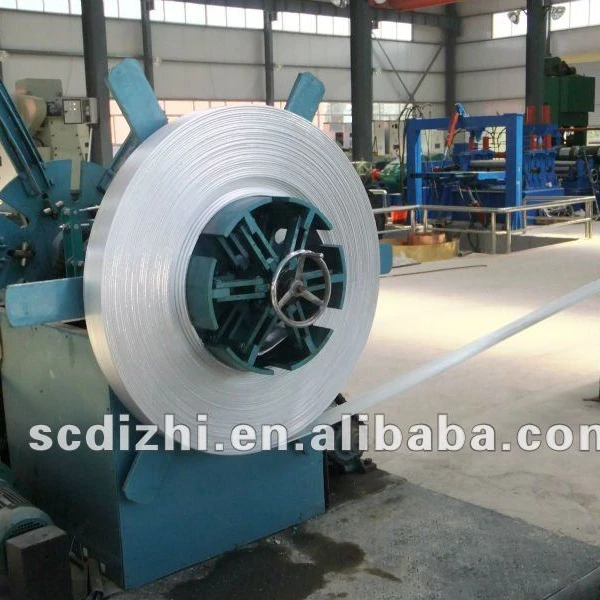 Машина для непрерывного литья и прокатки алюминиевых лент