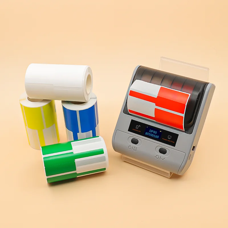 Водоотталкивающие ярлыки для кабелей яркие Стикеры