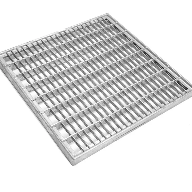 Metal Building Materials Galvanized Steel Drainage System Walkway Drain Trench Steel Grating