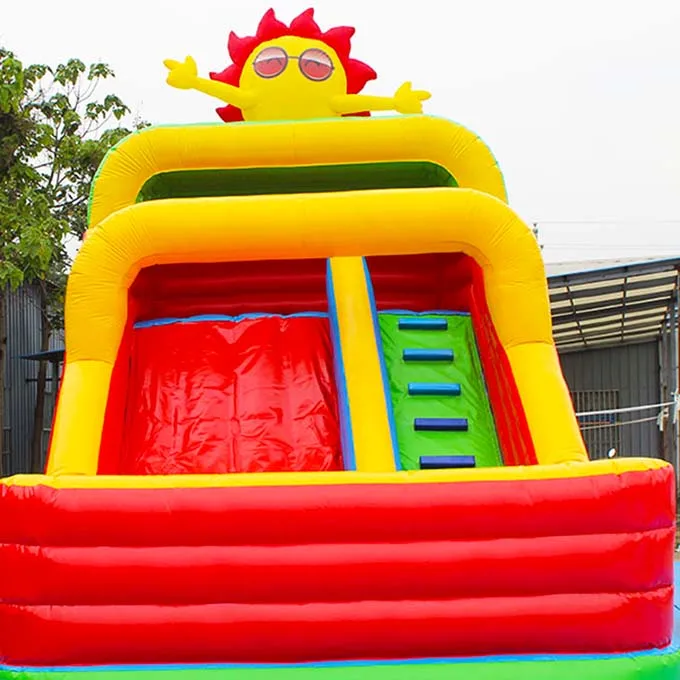 Commercial Grade Inflatable Bounce House Water Slide With Pool Inflatable Beer Pong Game