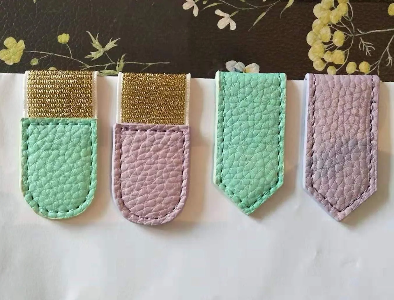 Office Stationery Paper Strong Magnet High Quality PU Clip Magnet Paper Clip Magnetic Money Clip