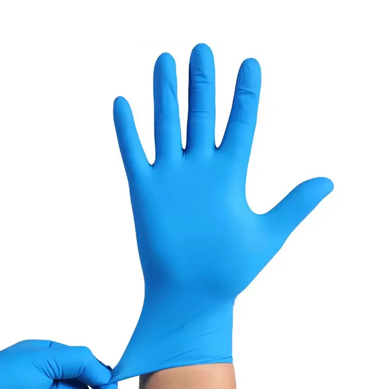 High quality wholesale medical nitrile gloves power free disposable customized color nitrile gloves for examination