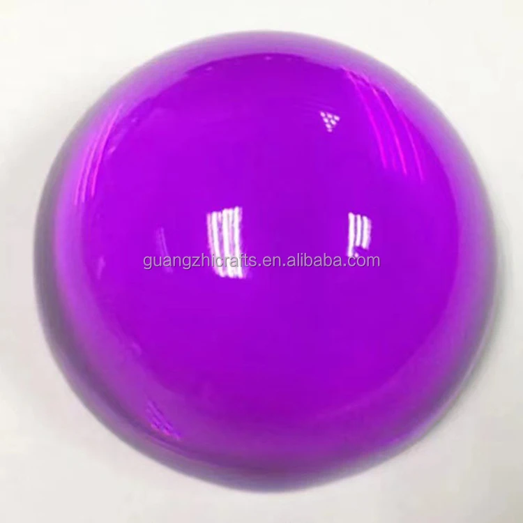 Custom Acrylic Resin Solid Dome Colored Acrylic Hemisphere Half Ball for Kids Toy Bricks Building Blocks
