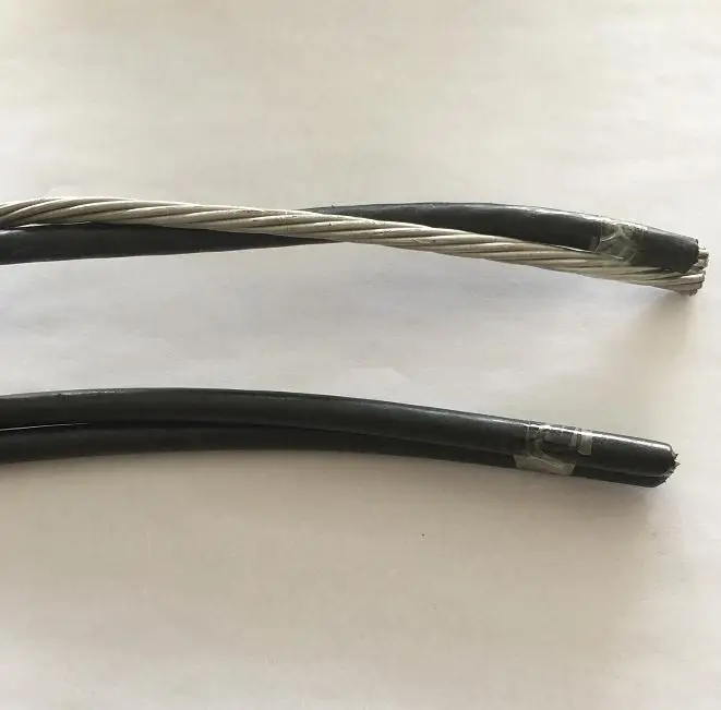 1 kV 1x16+16 Stranded Overhead ABC Cable Aluminum Conductor with XLPE & IEC Insulation Low Voltage Power Cable Heating MOQ 100m