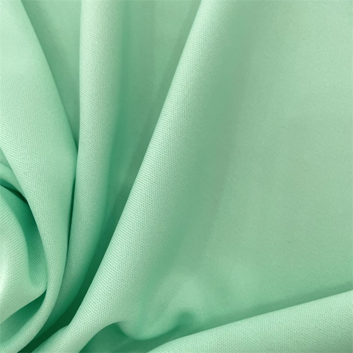 Wholesale tricot 100% polyester custom super poly 4 way stretch fabric for cup cover and computer bag