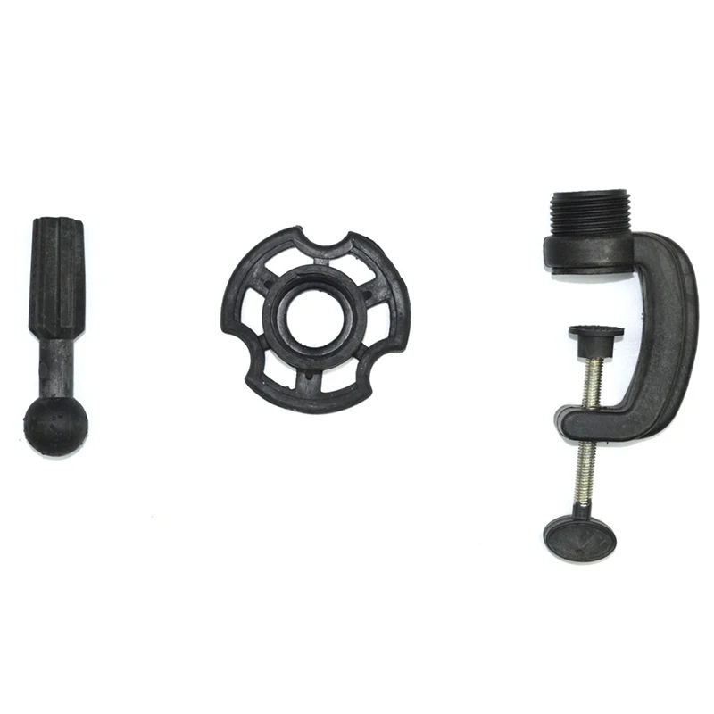 Adjustable mannequin head holder black