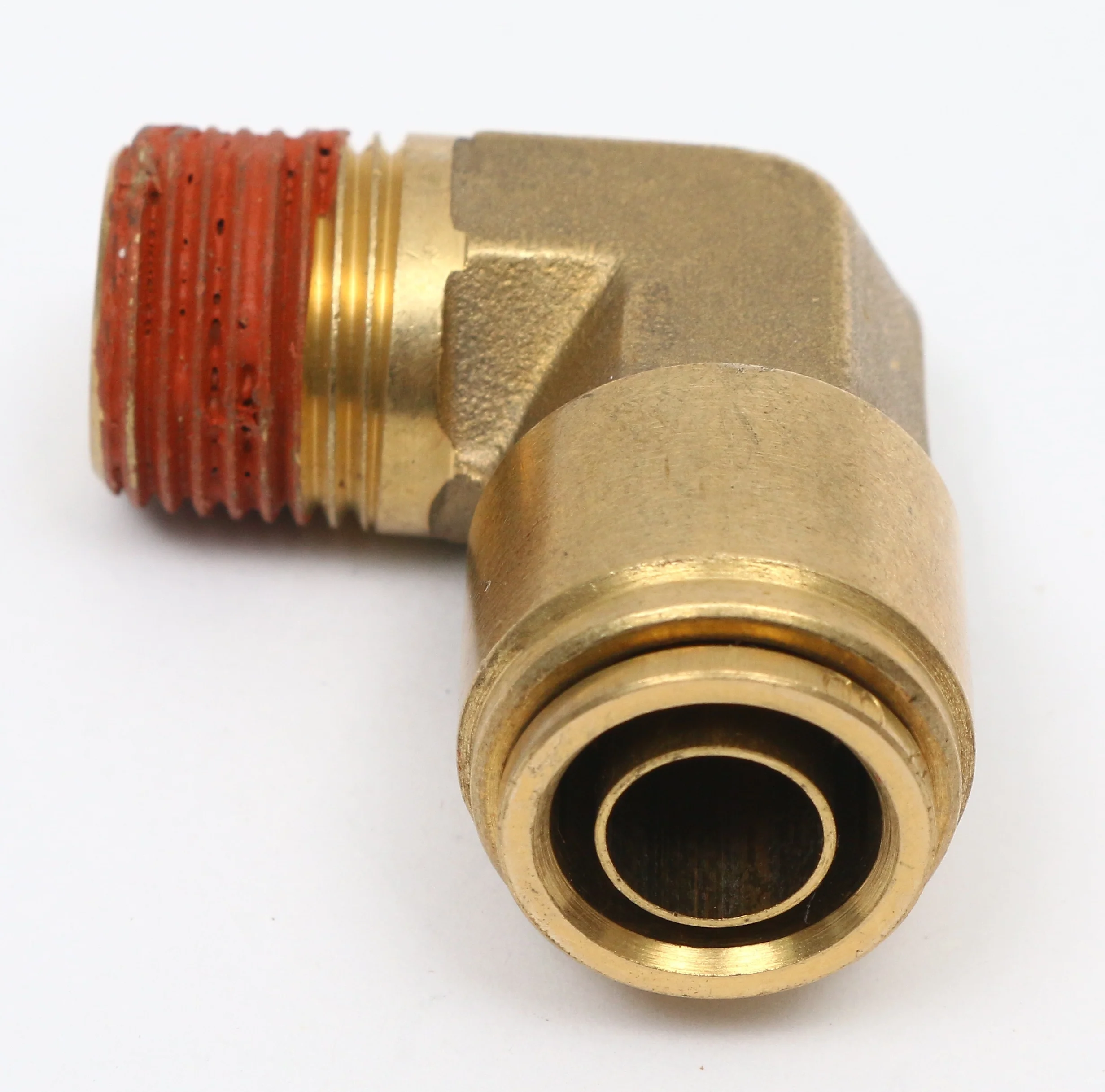Key Forward Professional Manufacturer Brass elbow 90 degree fixed Male NPT brake fittings dot copper connector copper