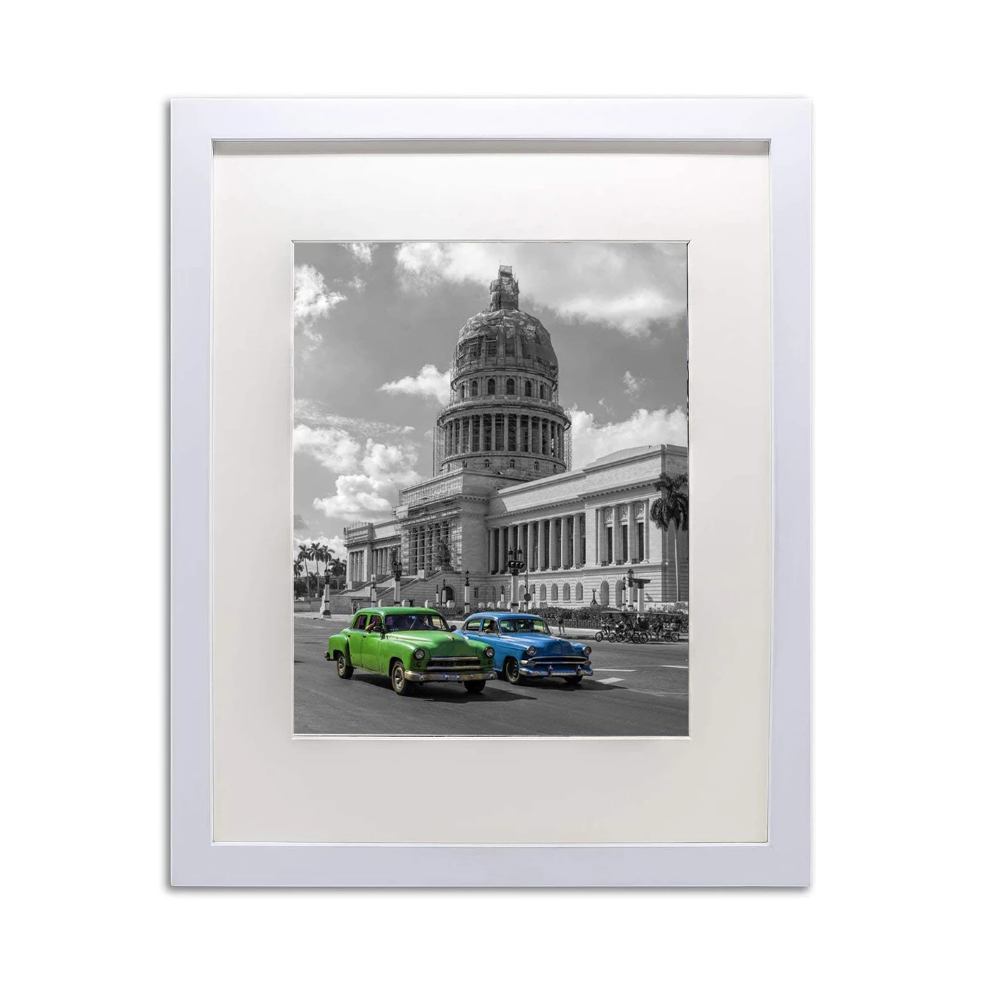 Custom Made Large Canvas Artwork Picture Frame Cadre Photos Raw Material China Wood Packing Decorate Feature Weight Eco Origin