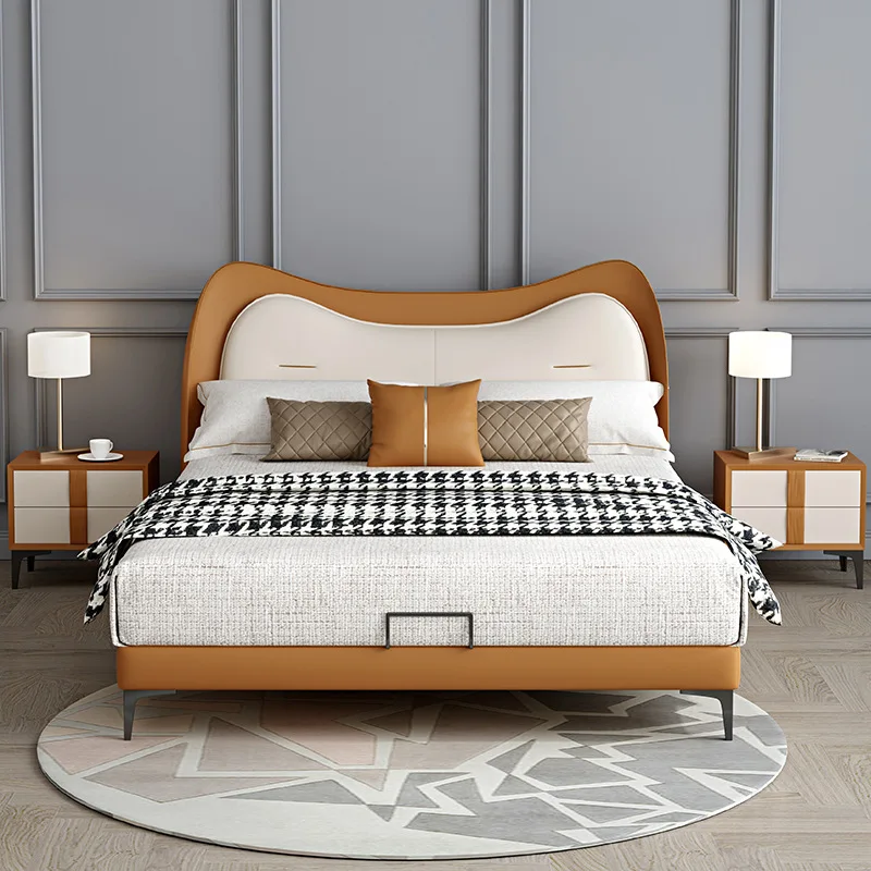 The Most Deluxe Children Bed for Kindergarten Print Original Silk Wood Toxic Time Lead Packing Furniture Outer Paint Material