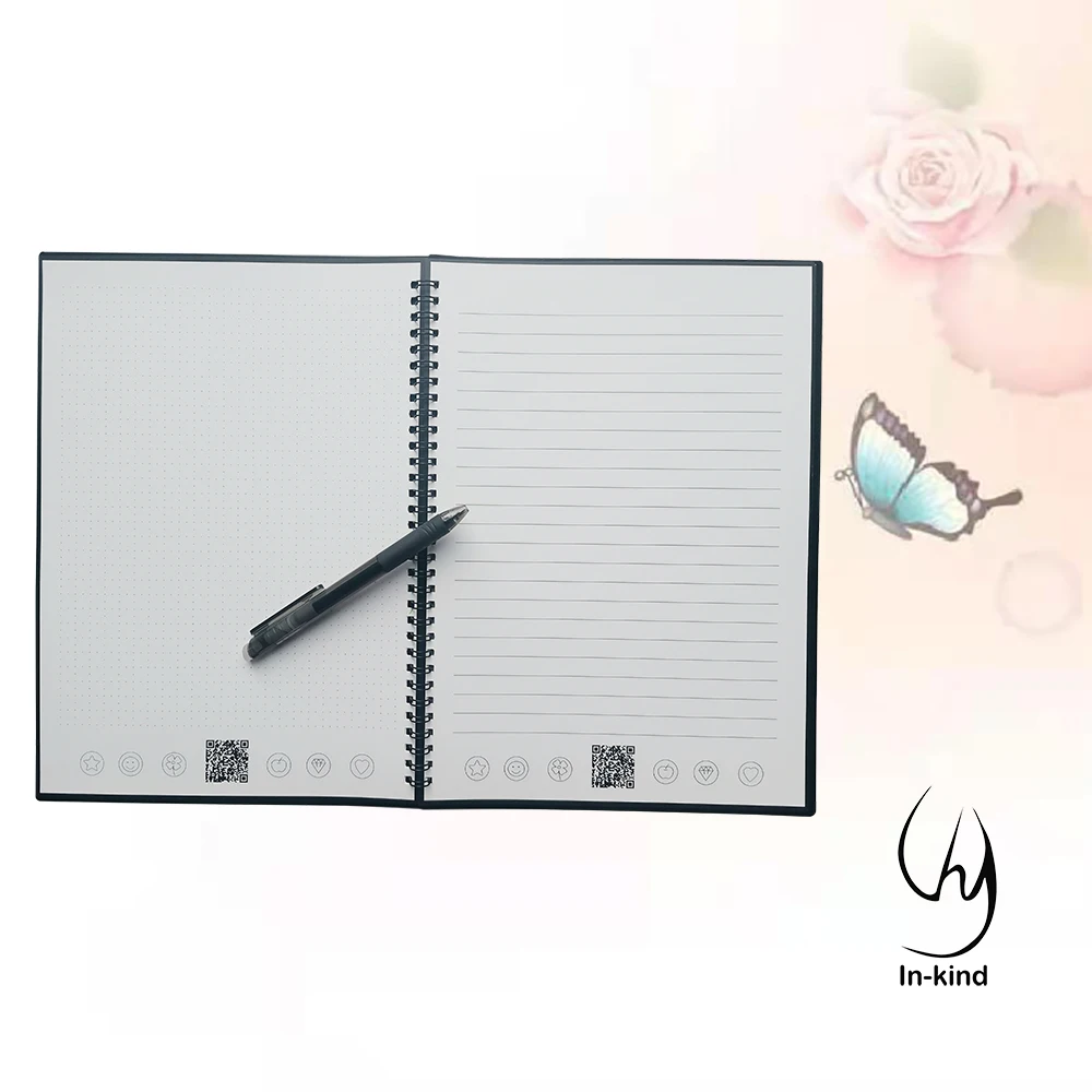 Custom logo printing sheets premium stone paper notebook writing pad rocket notepad erasable