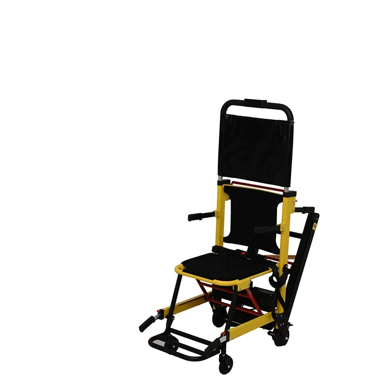 
Medical Emergency Evacuation Stair Chair Stretcher Foldaway Stepping Wheelchair for Patient Move 