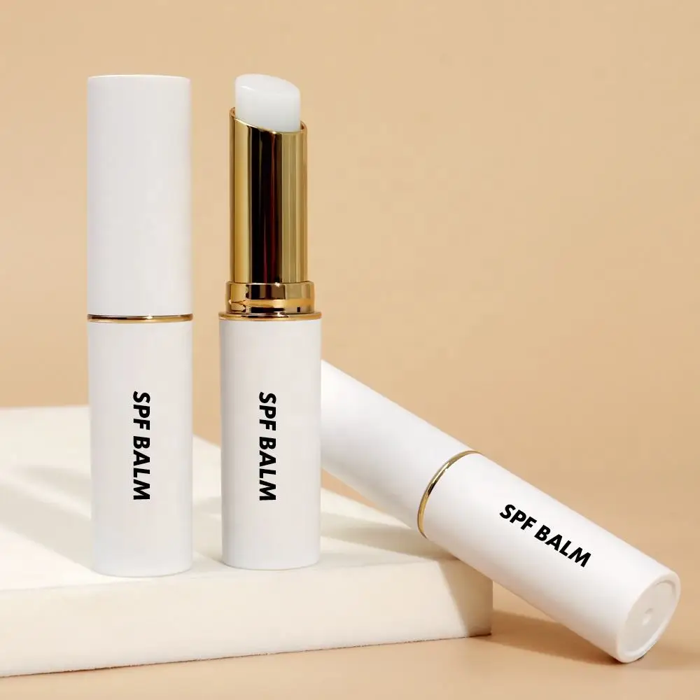 Wholesale Vegan High Quality Luxury Honey Moisturizing SPF 20 Lip Care Balm with Logo Oem Sunscreen Private Label Chapstick