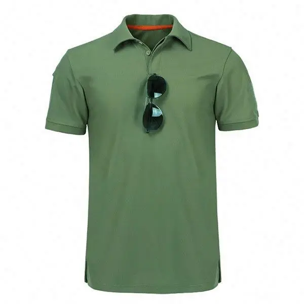 
Six Pockets kaos polos t shirt with high click 