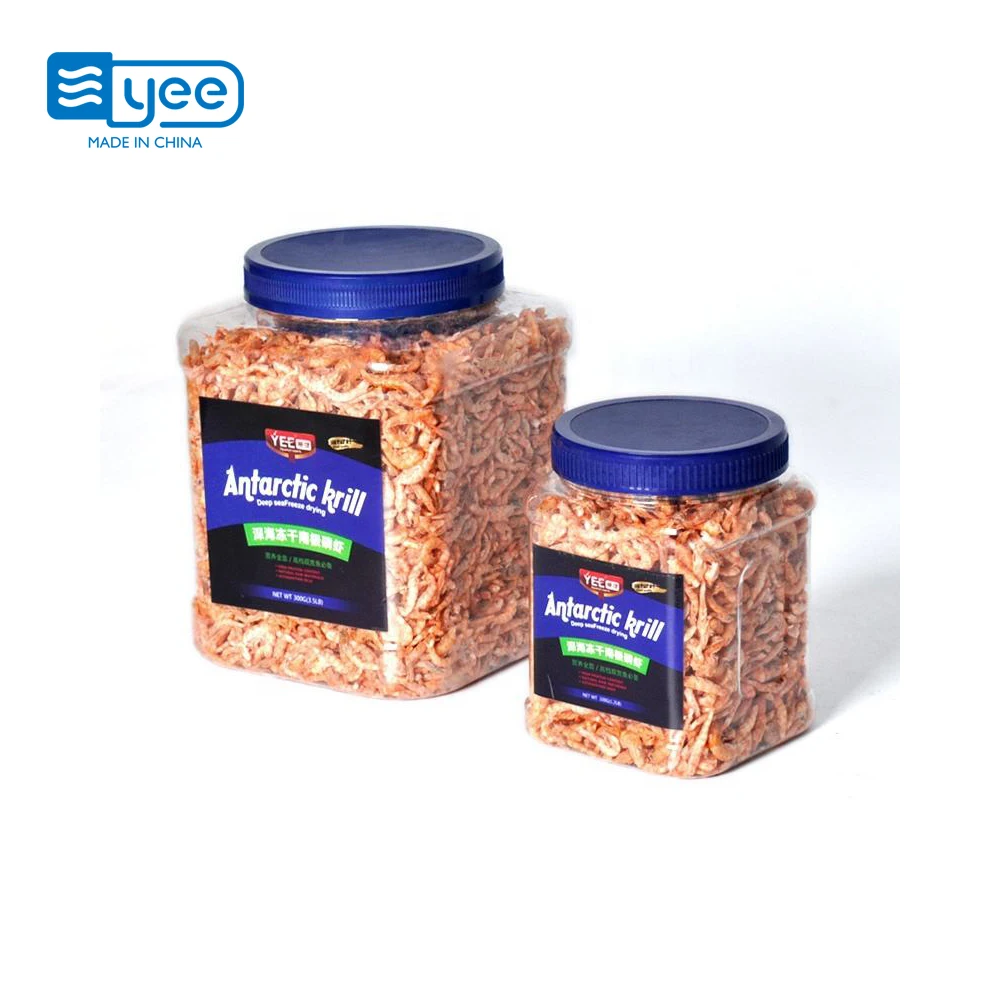 YEE корм для домашних животных с высоким содержанием протеина замороженные креветки Антарктический крилл сушеные продукты аквариума креветок рыб