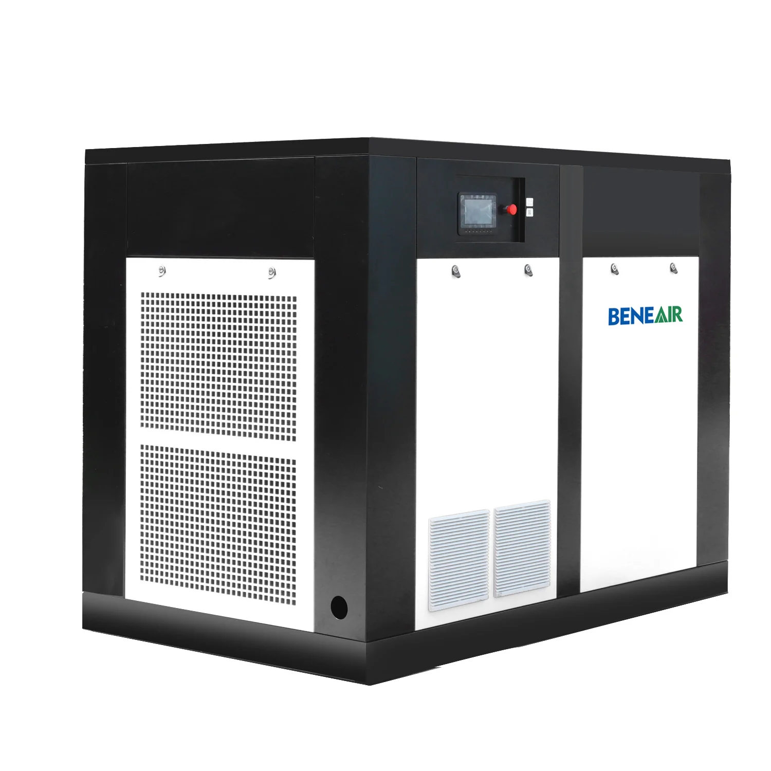 Energy Saving Oil Sealed Two Stage PM VSD Rotary Screw Type Air Compressor For Shipyard