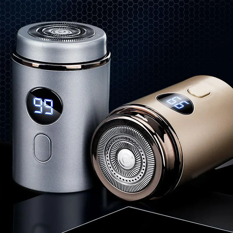 2024 New Electric Mini Shaver Rechargeable Full Body Washable Travel Car Portable Men Shaver Factory wholesale OEM