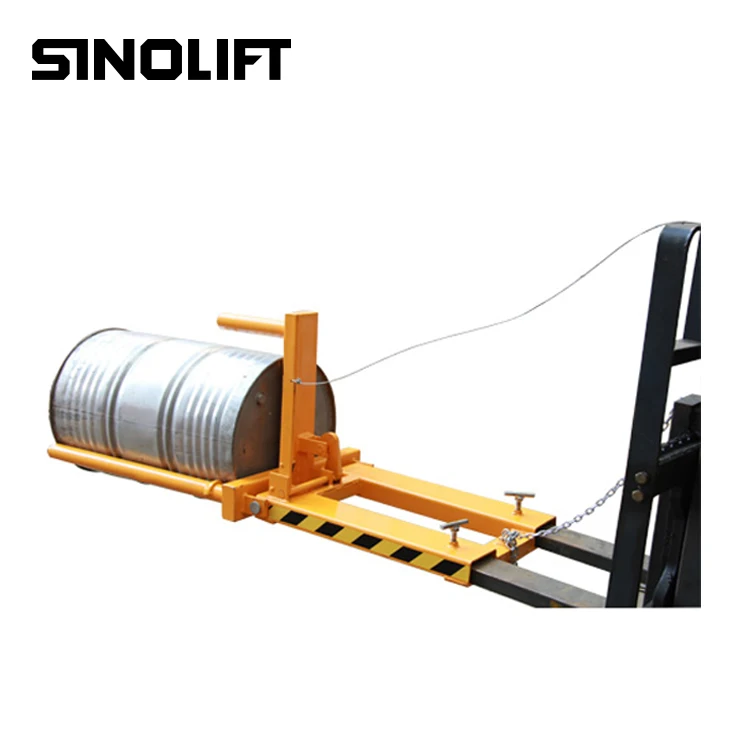 DR400 Механическая операция вилочный погрузчик установлен барабан позиционер