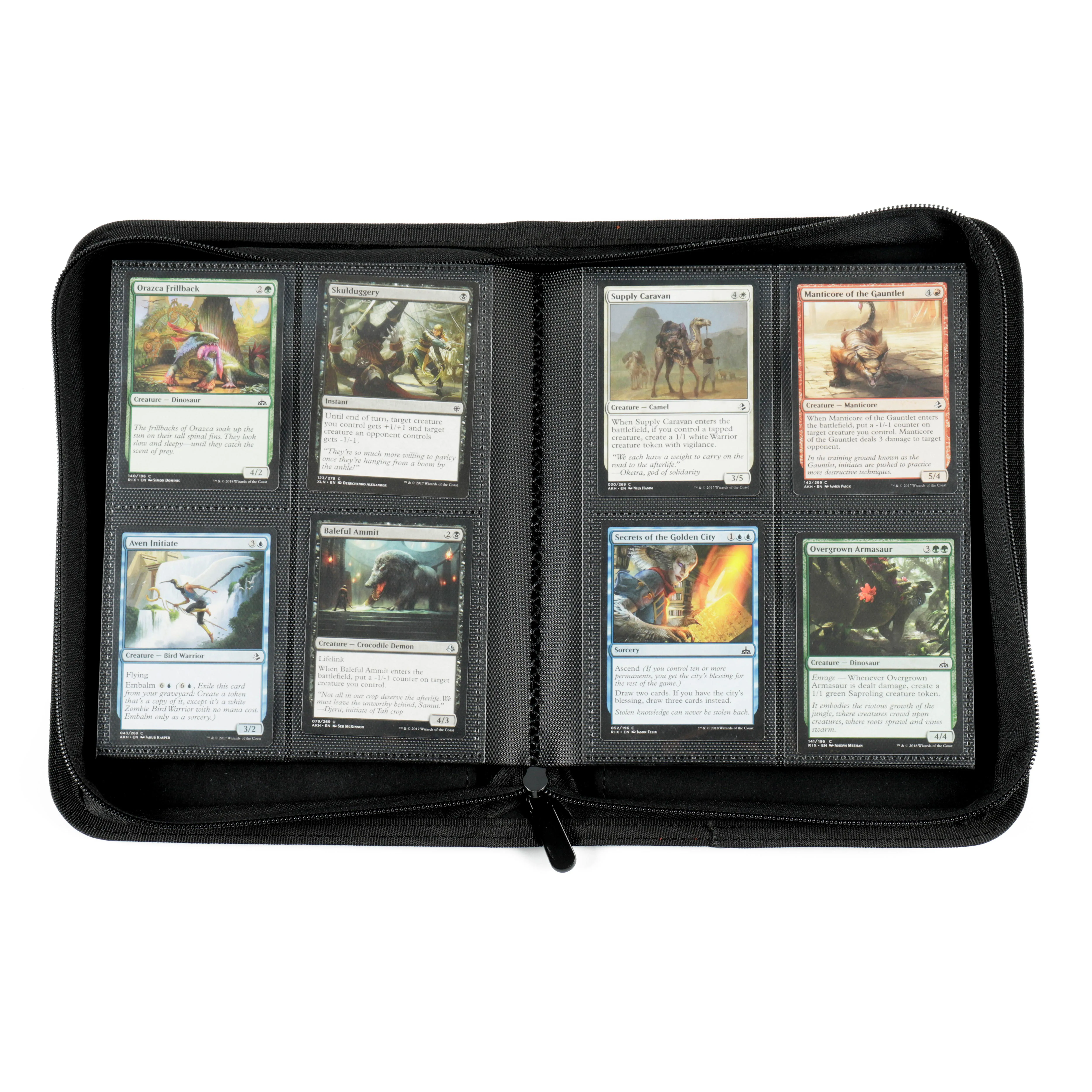 Маленький размер 4 кармана вмещает 160 карт папка для торговых MTG YGO по хорошей цене