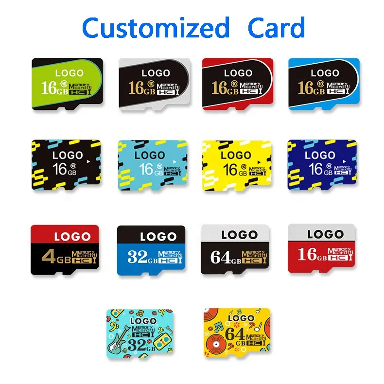 Original OEM ODM Service 2GB 4GB 8GB 16GB 32GB 64GB 128GB Full Capacity Class 4 6 10 TF 16gb TF SD memory card for phone camera