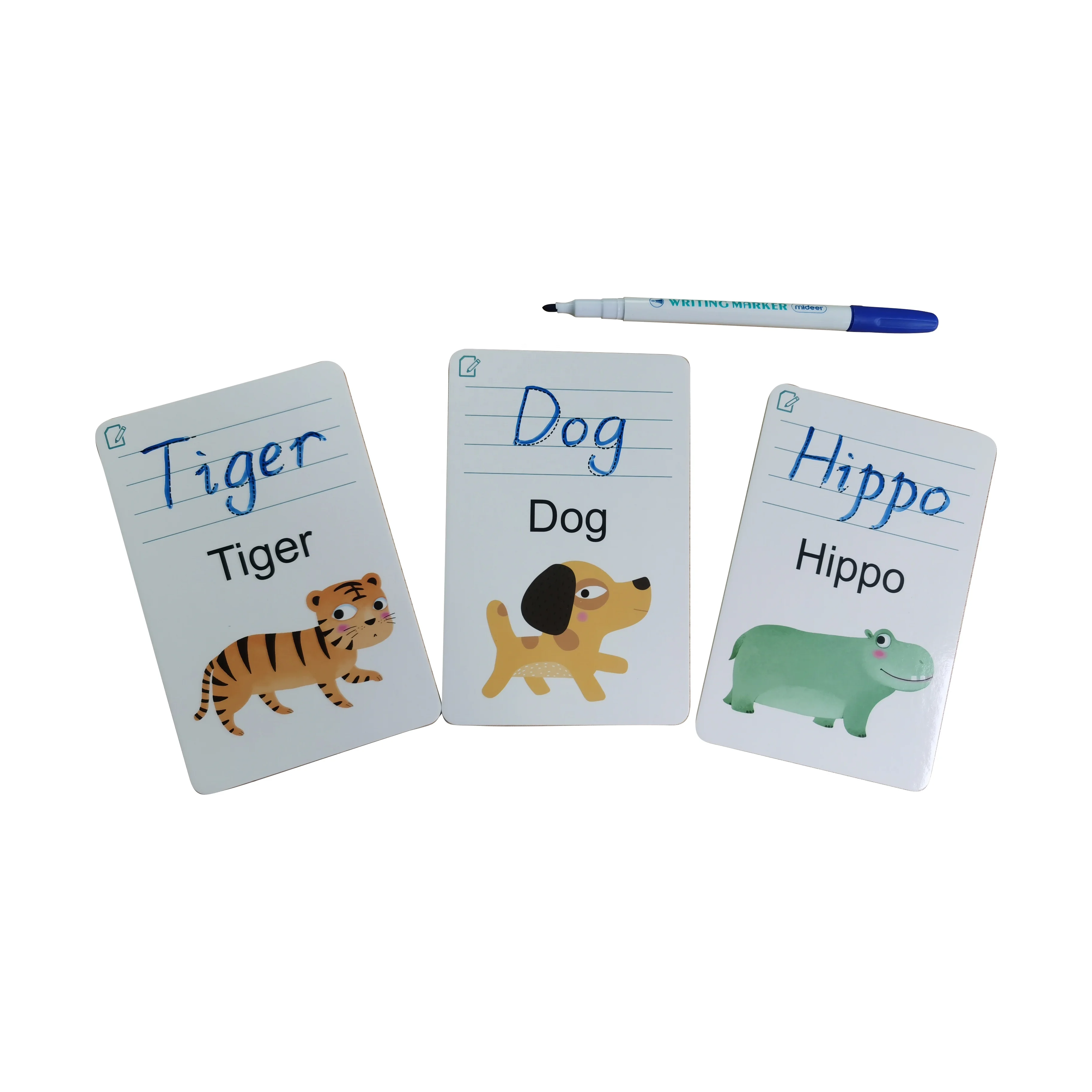 wholesale custom write and wipe cards