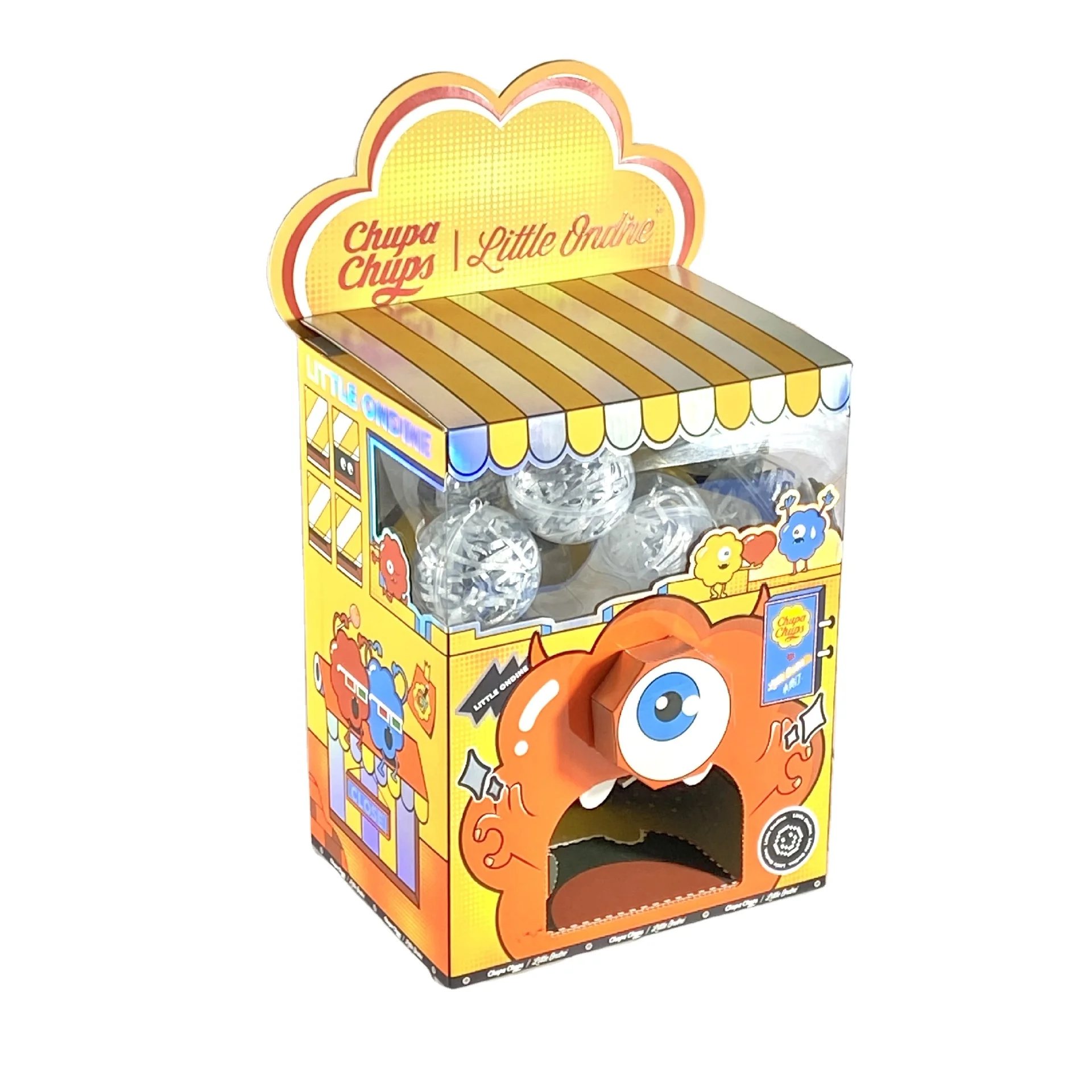 Fun Fold Corrugated Box Packaging Kid Toy Storage Carton Box Custom Kindergarten Kids Party Mystery Surprise Gift box with logo