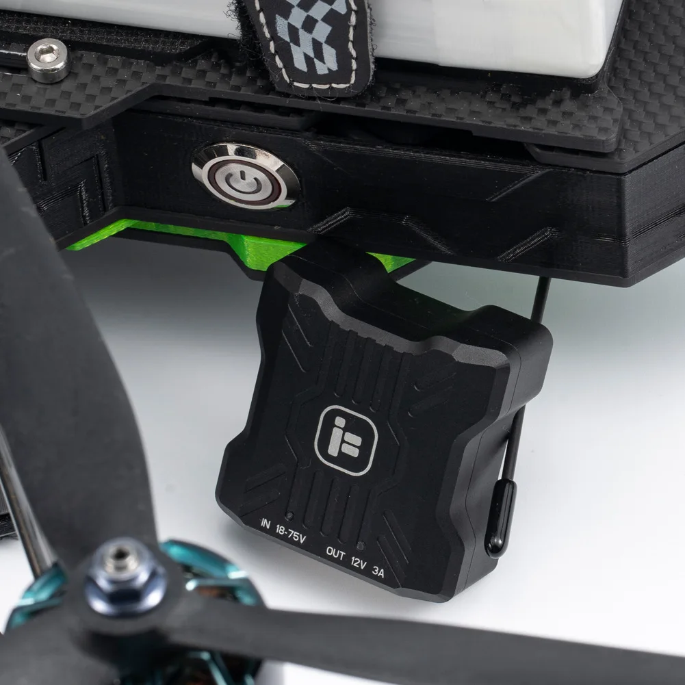 IFlight Camera Power 12V 3A BEC Module 1203 Fuse Short Circuit Protection Function Taurus FPV Cinelifter Camera Power Module