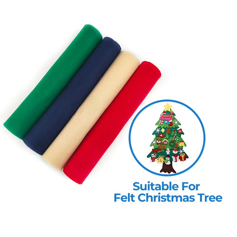 Color Soft Felt Wool 100% 1mm 2mm 3mm Fabric Roll Factory Price Color Wool Felt Felt Wool Fabric Thickness 4 Mm