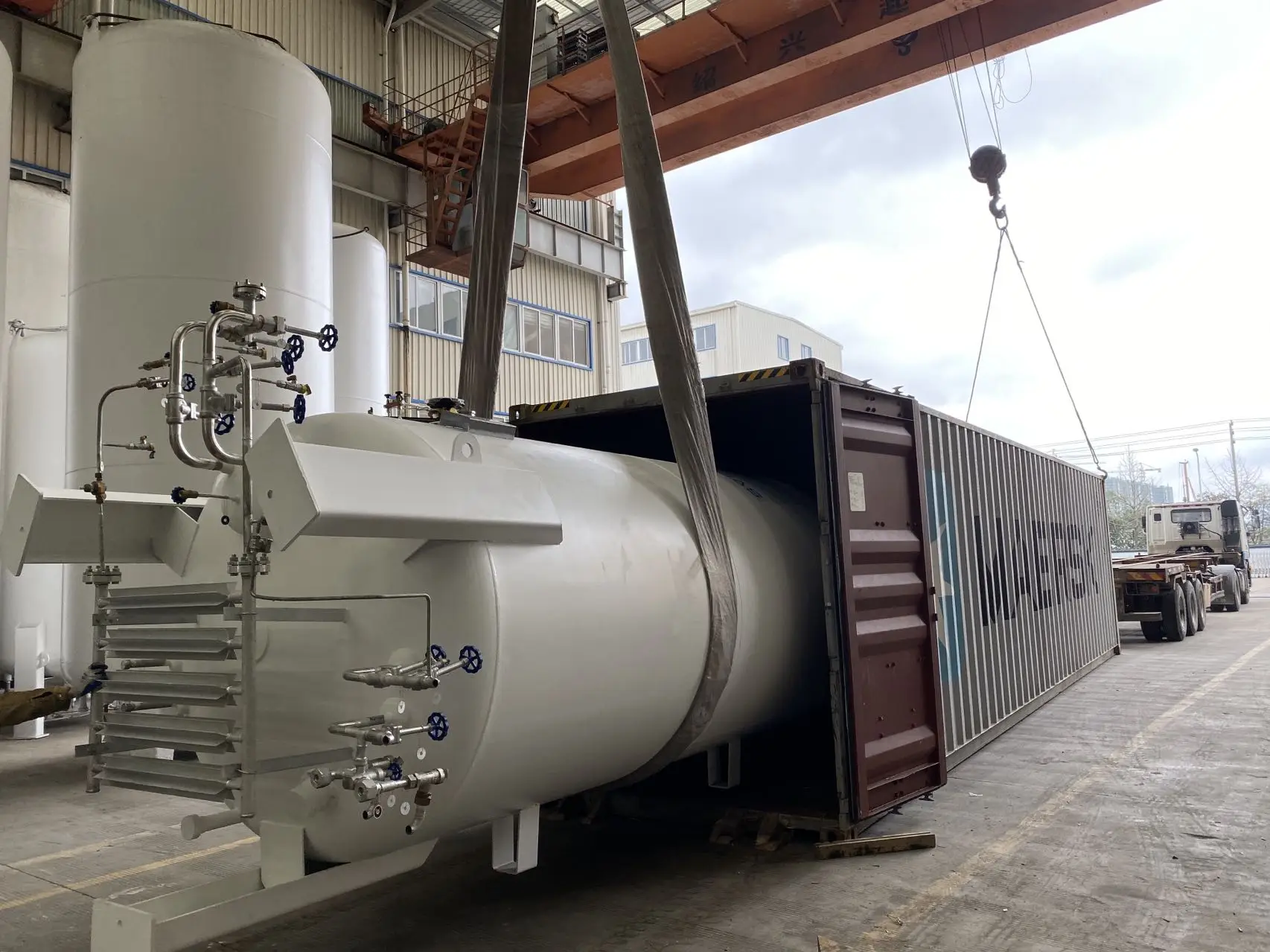 Low Temperature Liquid Oxygen Storage Tank