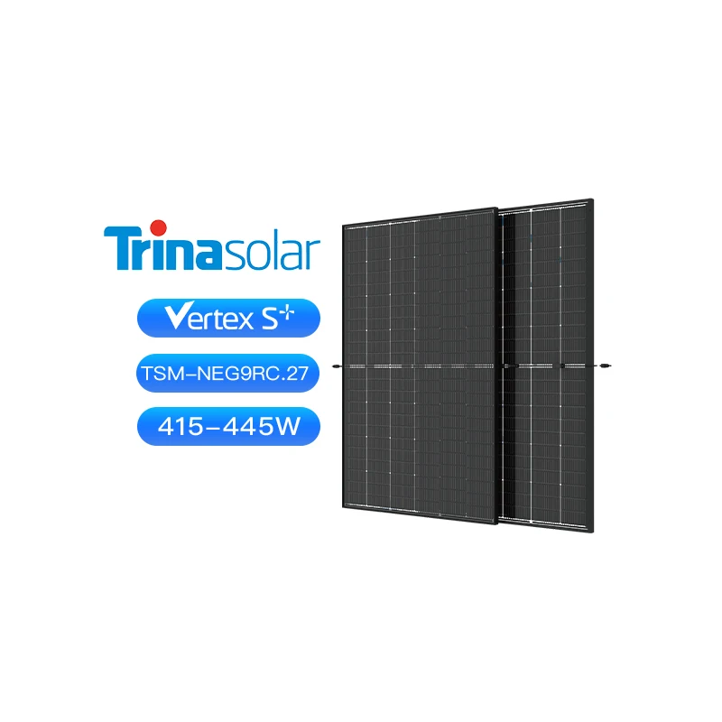 Trina Vertex S+ 440W Panels Trina Vertex S TSM-430 NEG9RC.29 430W N Type Bifacial Double Glass Warehouse Rotterdam Trina 440W