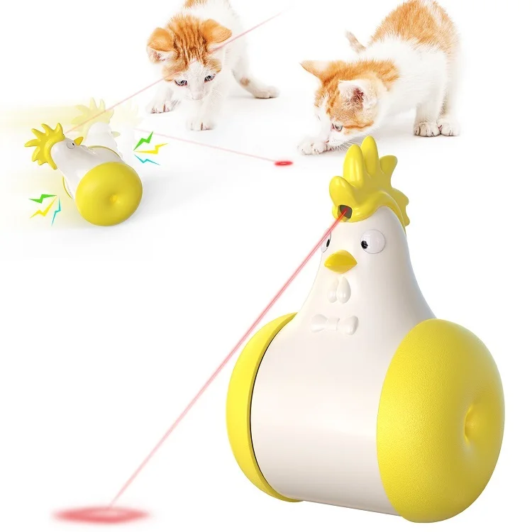 Infared Red Light Spot Cat Teasing Toy Chicken Laser Light Electric Cat Toy
