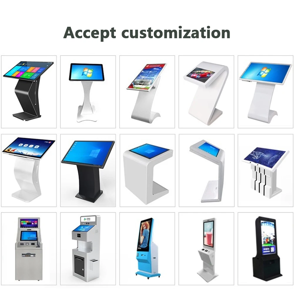 27 32 дюймов HD Крытый вертикальный планшет Android Digital Signage рекламный экран воспроизведения видео для стойки регистрации отеля