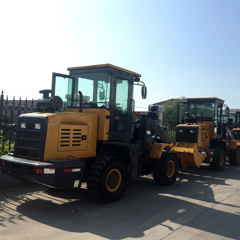 Китай 1 тонная грузоподъемность LW160K Номинальная мощность 55 кВт мини-погрузчик 10