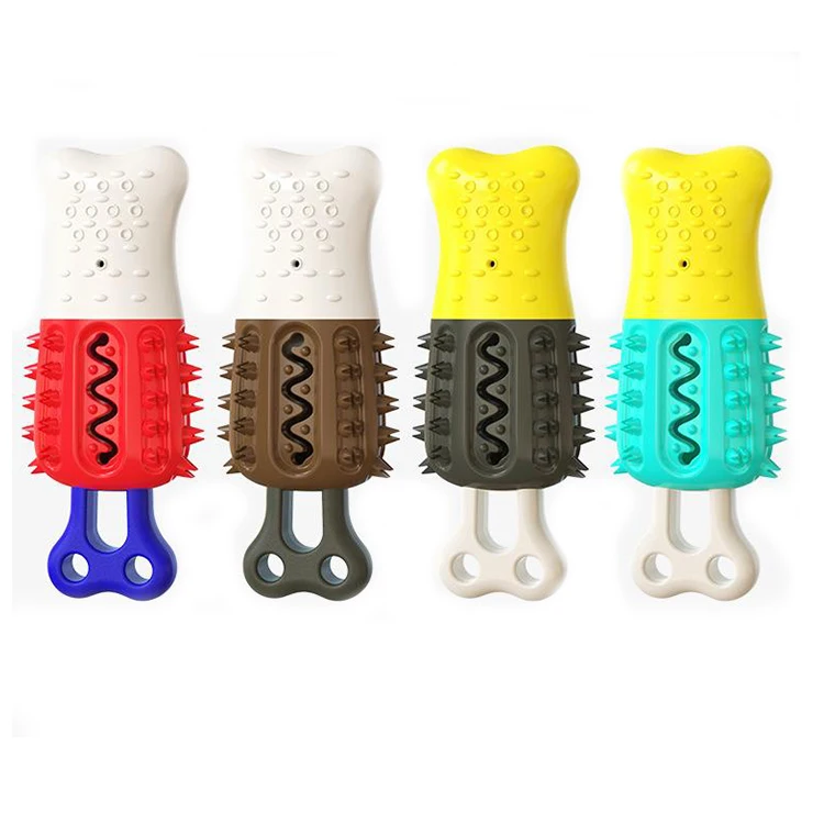 Good Supplier Training Interactive Cleaning Teeth Toy Multifunction Pet Molar Bite Toy Dog Pet Interactive Chew Toys